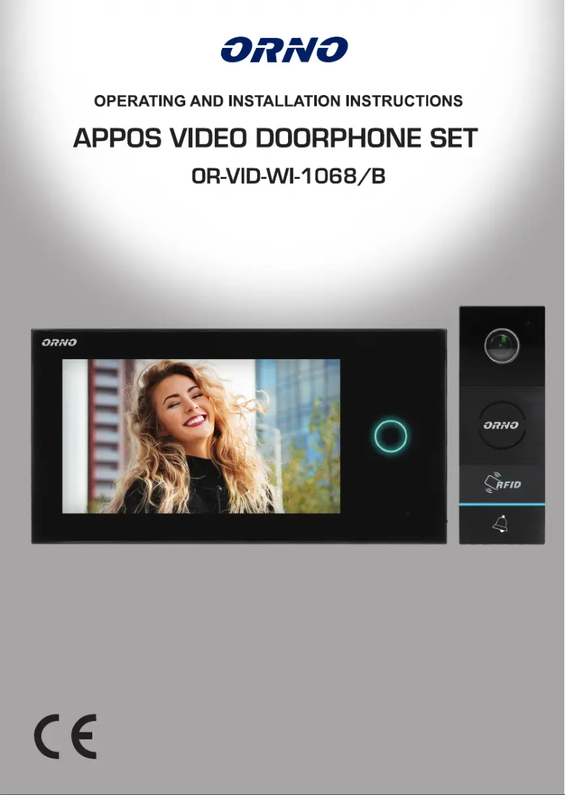 Página 1 del manual Manual de usuario ORNO OR-VID-WI-1068