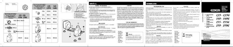 Page 1 de la notice Manuel utilisateur Eden 135