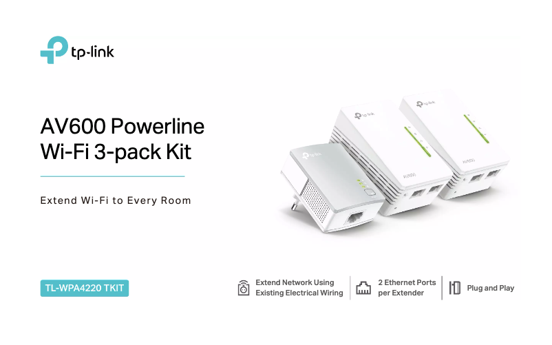 Page 1 de la notice Fiche technique TP-Link TL-WPA4220KIT