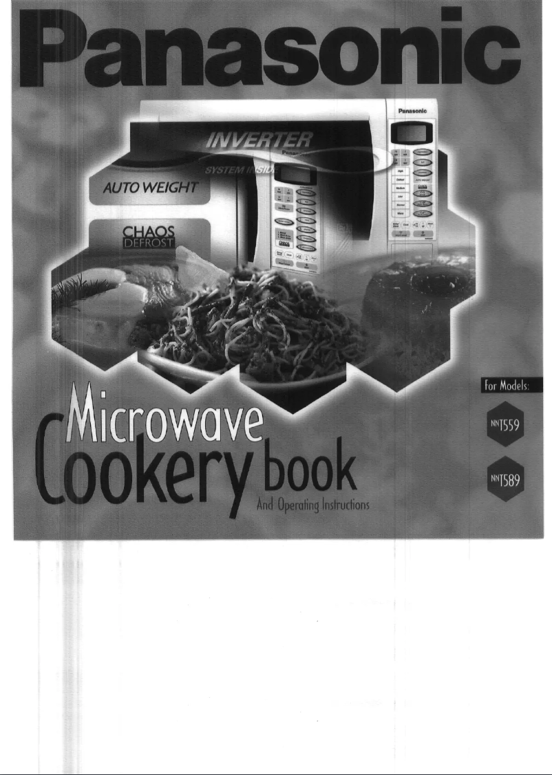 Página 1 del manual Manual de usuario Panasonic NN-T589