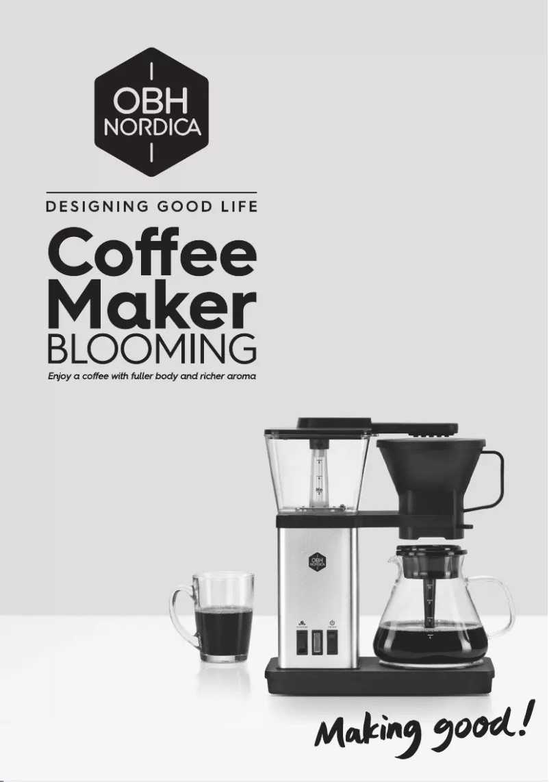 Page 1 de la notice Manuel utilisateur OBH Nordica Blooming 2411