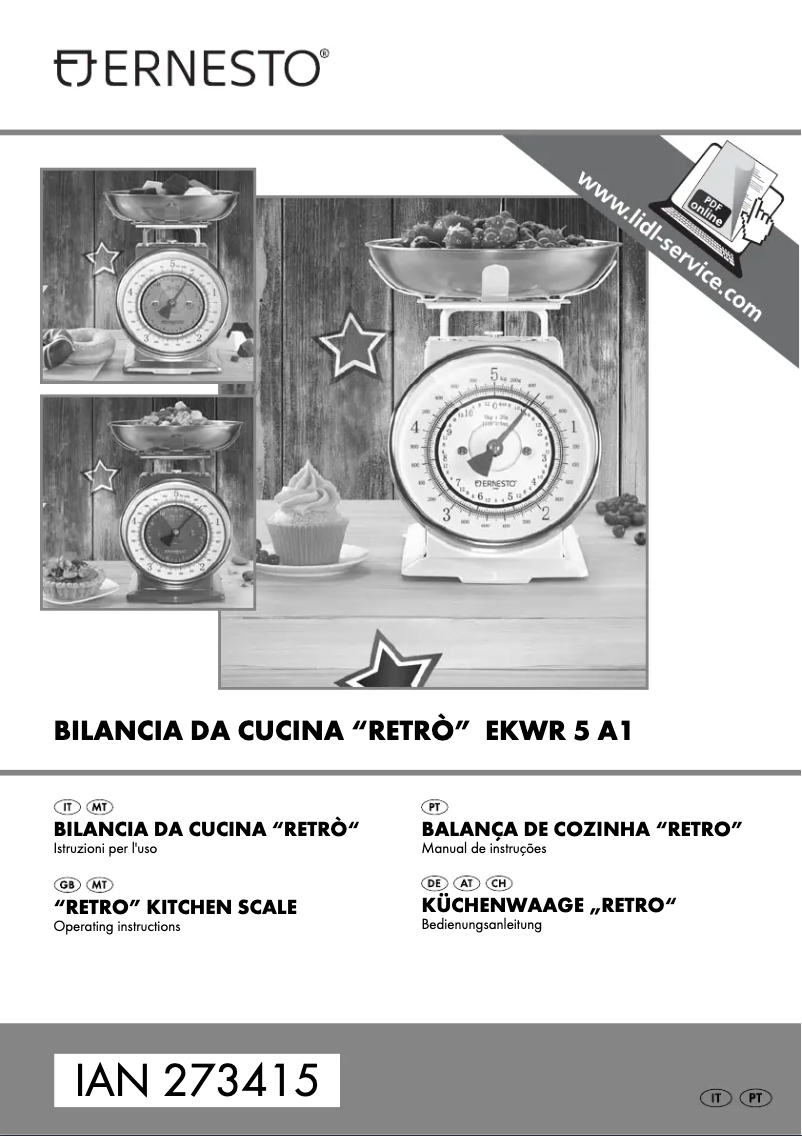 Página 1 del manual Manual de usuario SilverCrest EKWR 5 A1