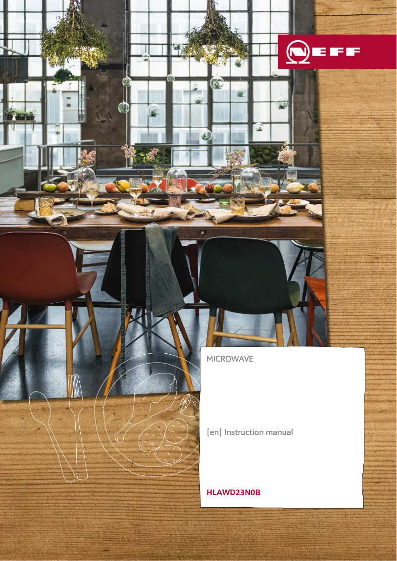 Página 1 del manual Manual de usuario Neff HLAWD23N0B