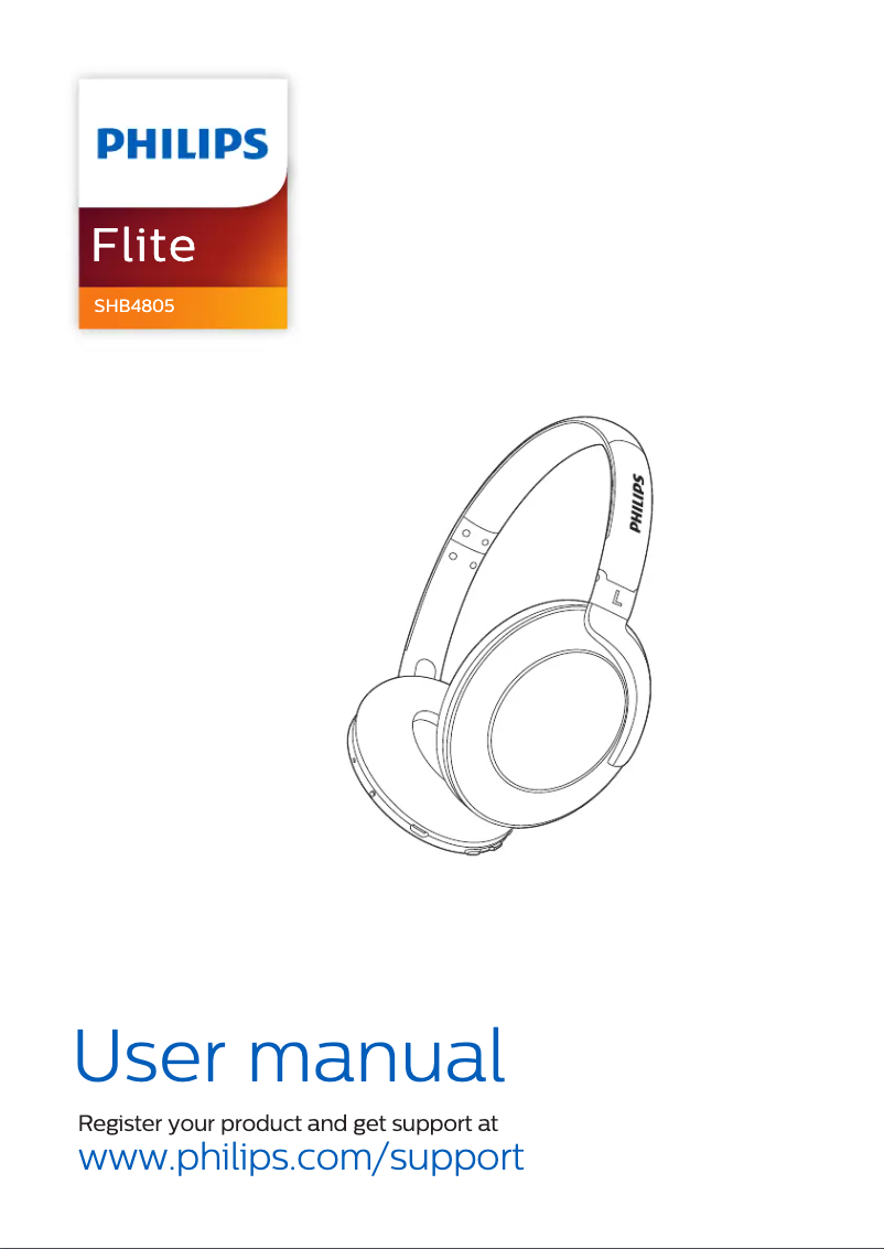 Página 1 del manual Manual de usuario Philips SHB4805DC