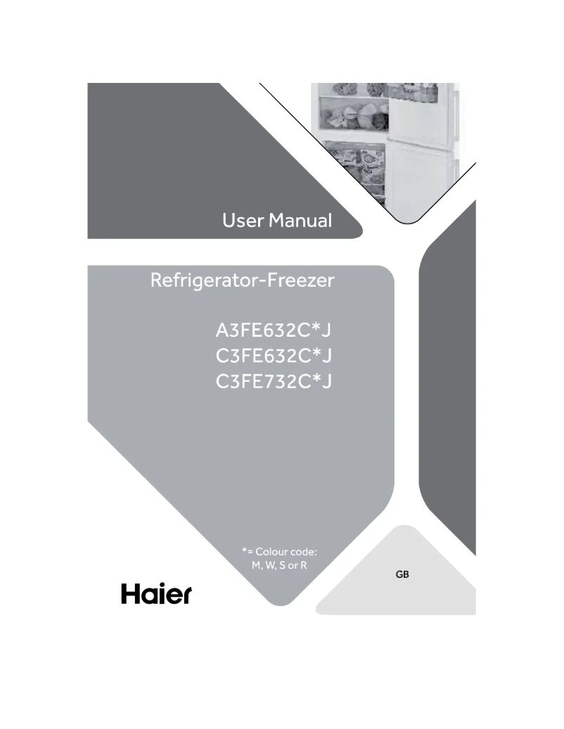 Page 1 of the manual User Manual Haier C3FE632CSJ