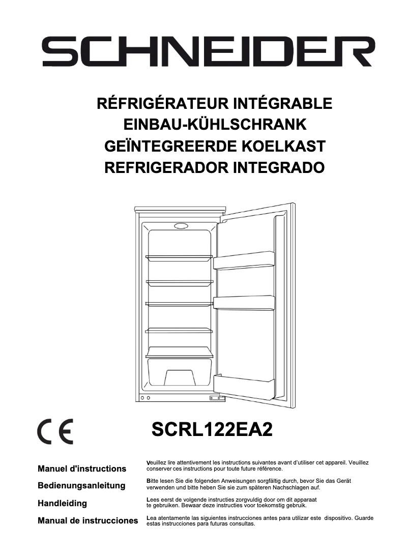 Página 1 del manual Manual de usuario Schneider SCRL122EA2
