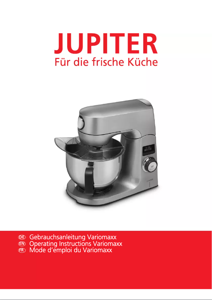 Page 1 de la notice Manuel utilisateur Jupiter Variomaxx