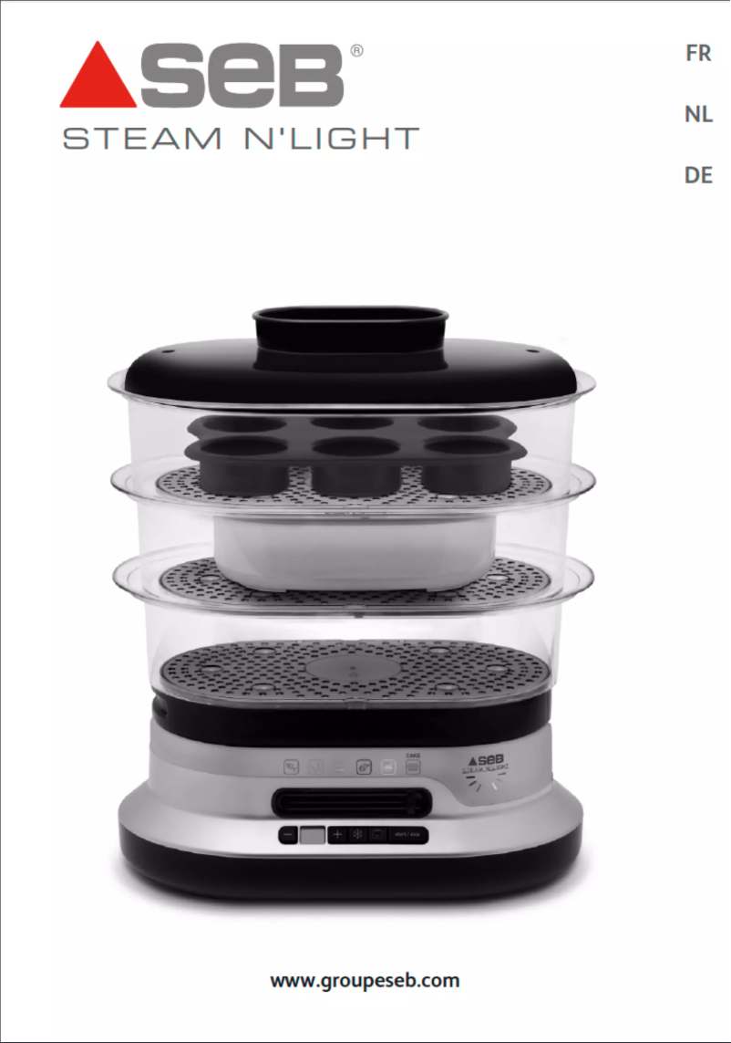 Page 1 de la notice Manuel utilisateur SEB N'light