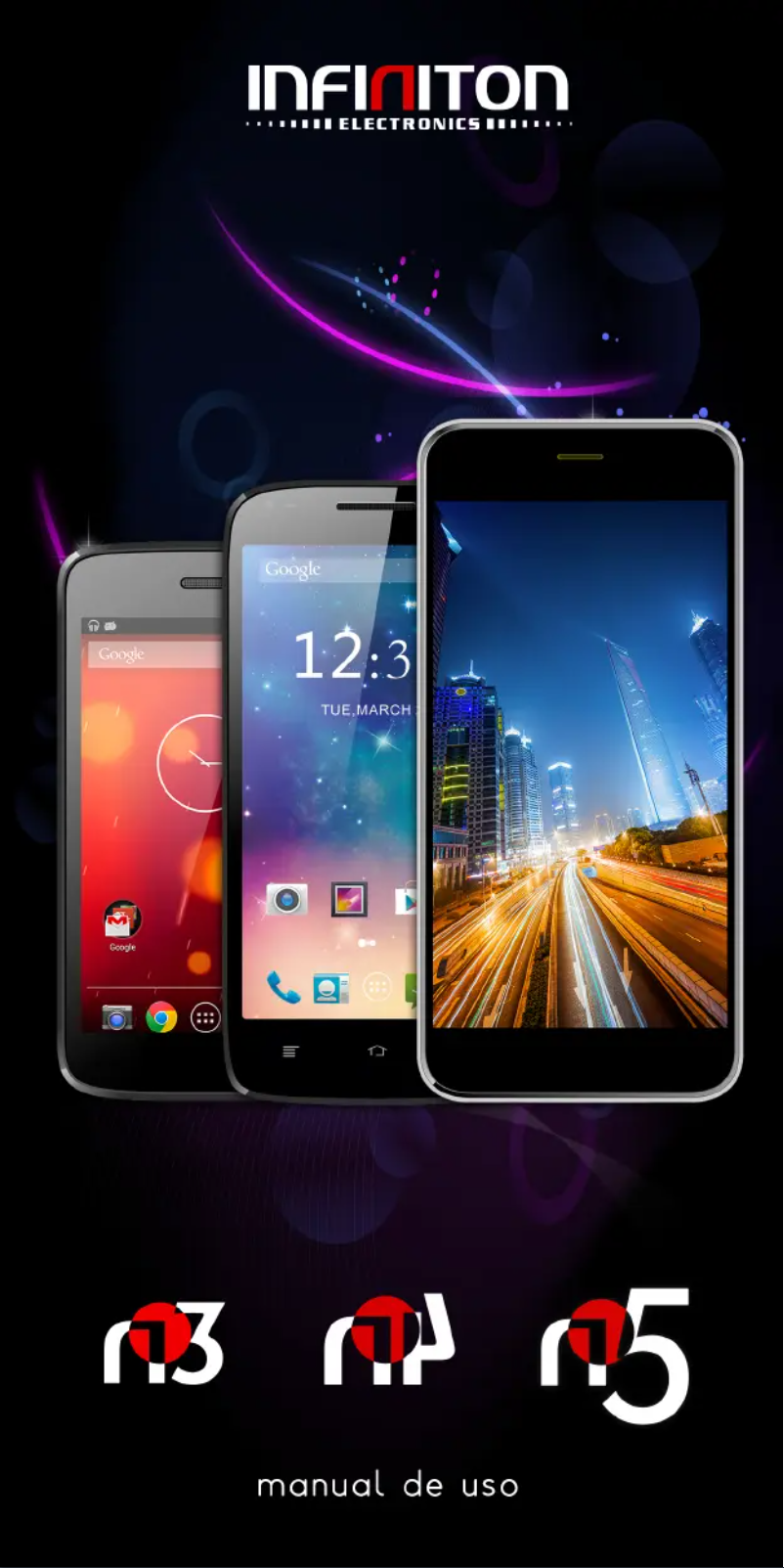 Page 1 de la notice Manuel utilisateur Infiniton W08