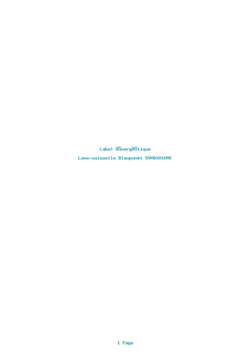 Image de la première page du manuel de l'appareil 5VH6X01HVE