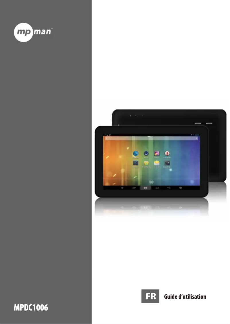 Página 1 del manual Manual de usuario Mpman MPDC1006