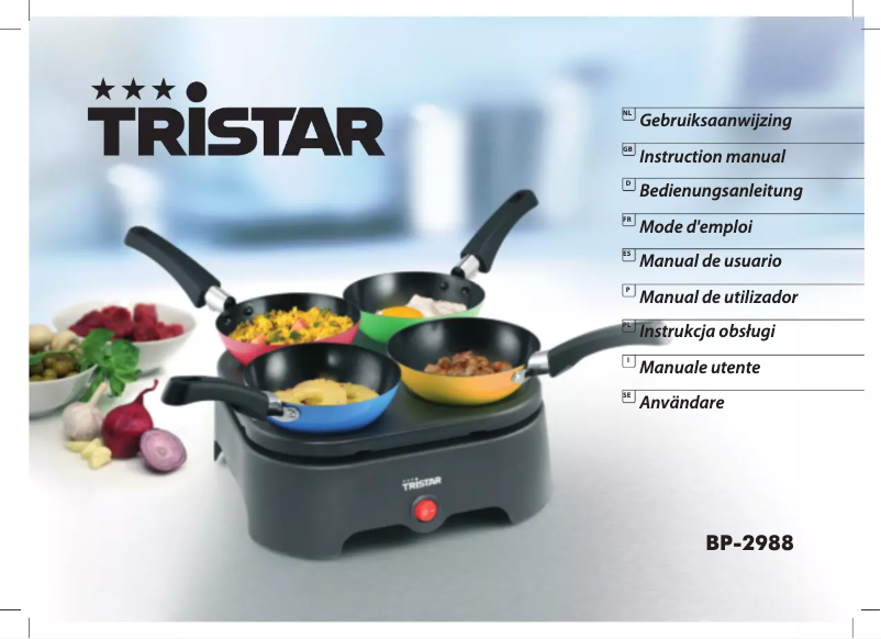 Page 1 de la notice Manuel utilisateur TriStar BP-2988