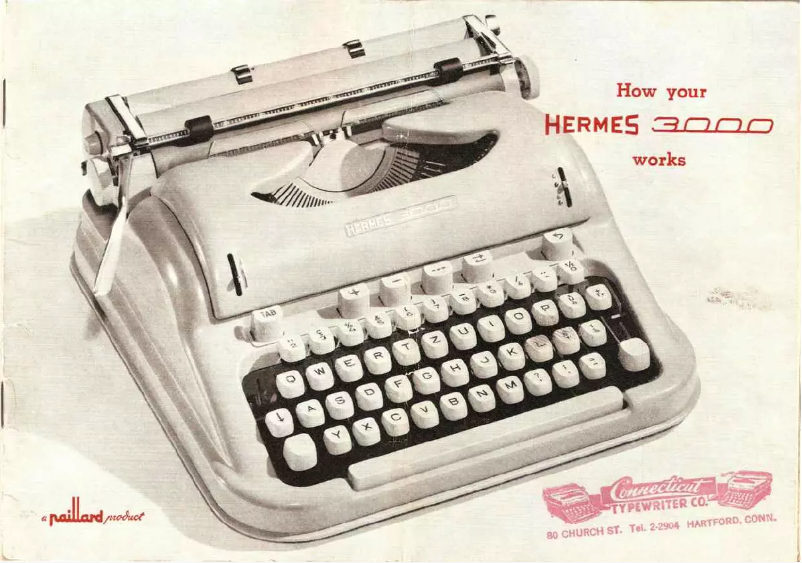 Page 1 de la notice Manuel utilisateur Hermes 3000