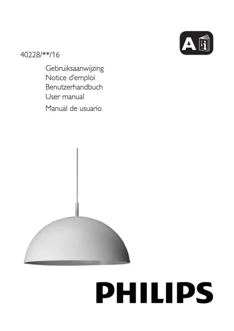 Página 1 del manual Manual de usuario Philips myLiving 40228/11/16