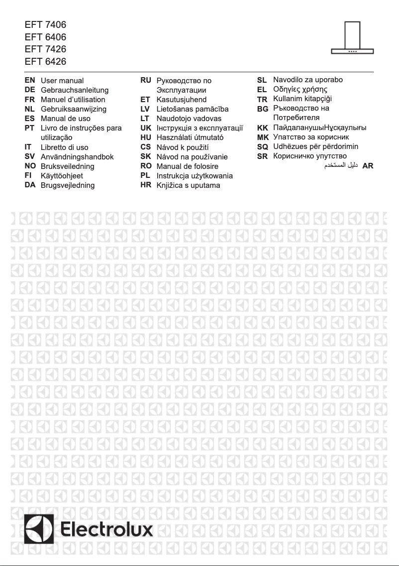 Página 1 del manual Manual de usuario Electrolux EFT7426