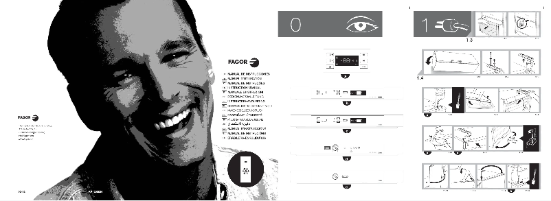 Page 1 de la notice Manuel utilisateur Fagor ZFK1745