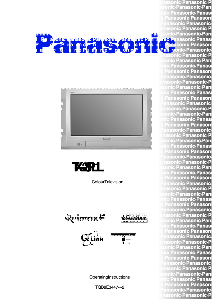 Page 1 de la notice Manuel utilisateur Panasonic TX-28PL1L
