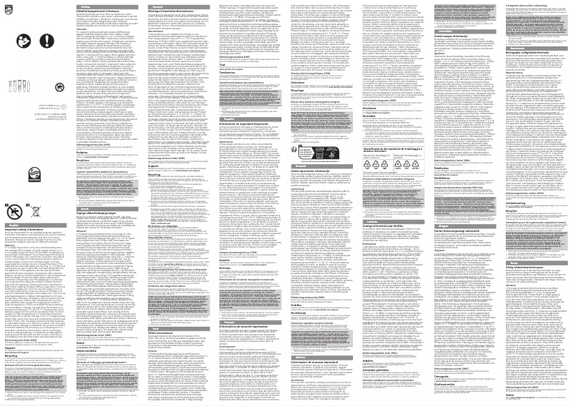 Page 1 de la notice Manuel utilisateur Philips Series 3000 BT3238