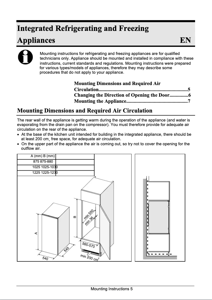 Page 1 de la notice Manuel utilisateur Gorenje RI1502LA4