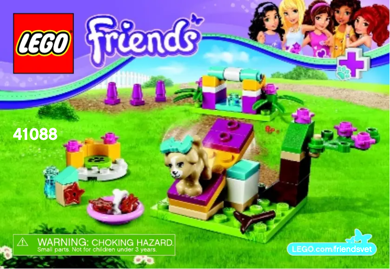 Page 1 de la notice Manuel utilisateur Lego Friends 41088