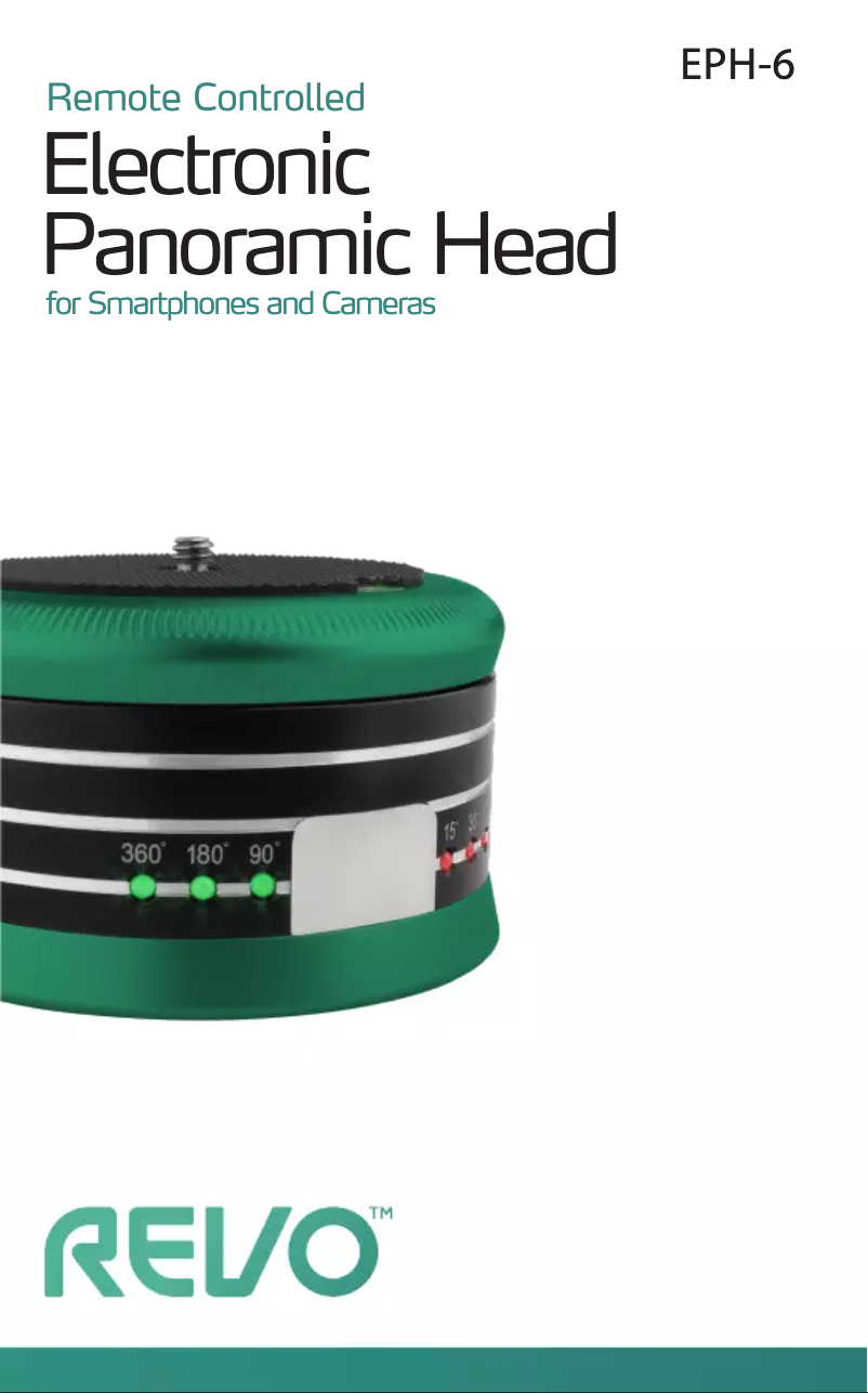 Page 1 de la notice Manuel utilisateur REVO EPH-6