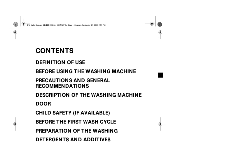 Página 1 del manual Manual de usuario Whirlpool AWO/D 3100