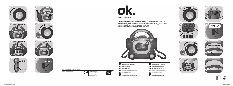 Página 1 del manual Manual de usuario OK OPC 200CA