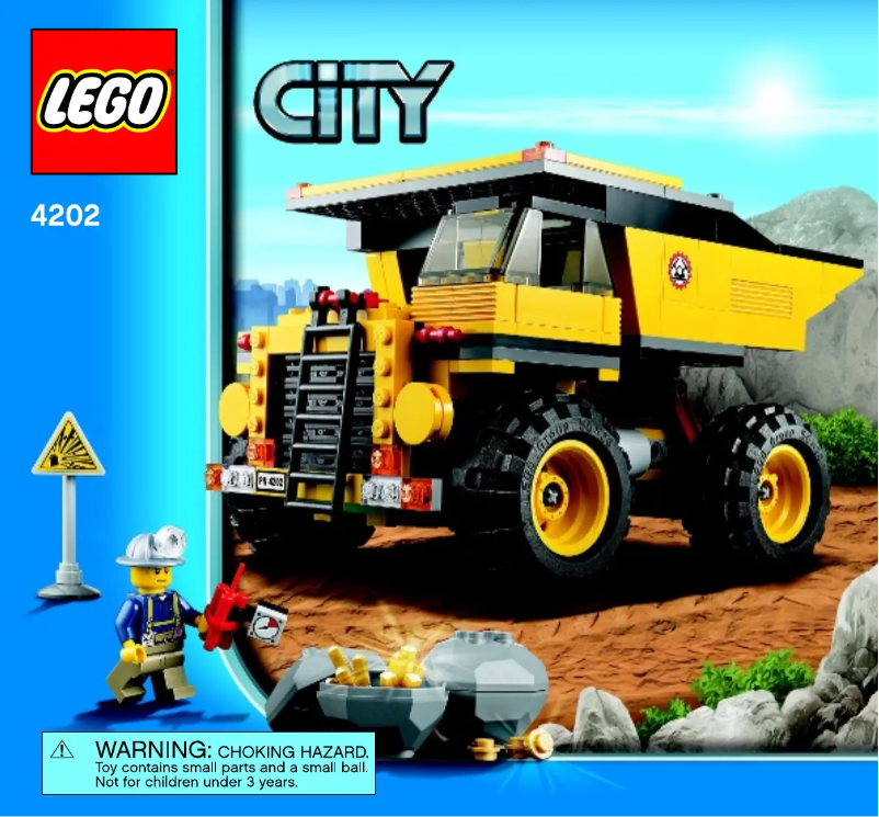 Page 1 de la notice Manuel utilisateur Lego City 4202