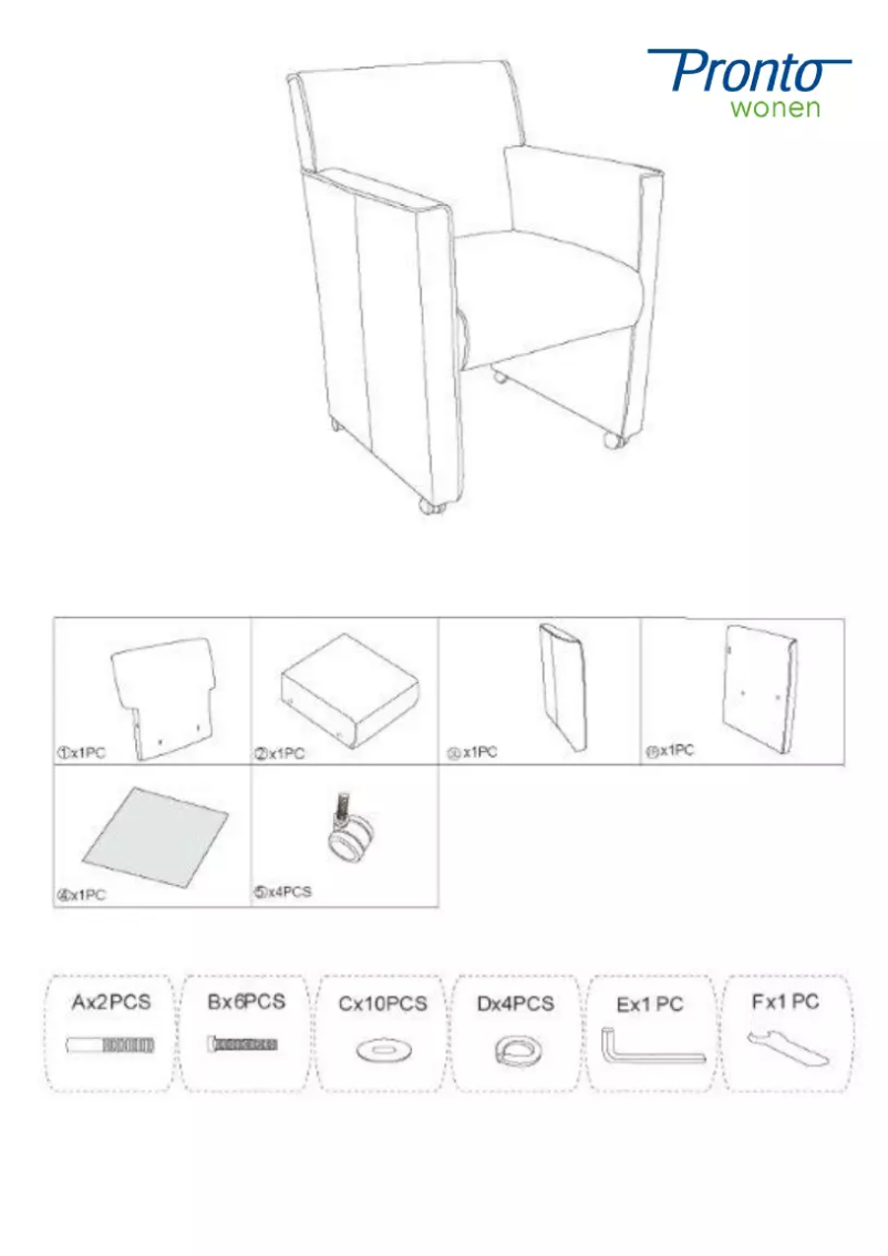 Page 1 of the manual User Manual Pronto Verduno