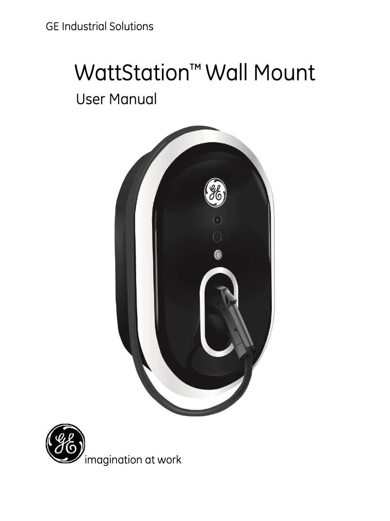 Page 1 de la notice Manuel utilisateur GE WattStation