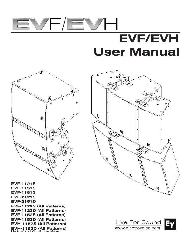 Page 1 de la notice Manuel utilisateur Bosch EVF-1122D/96