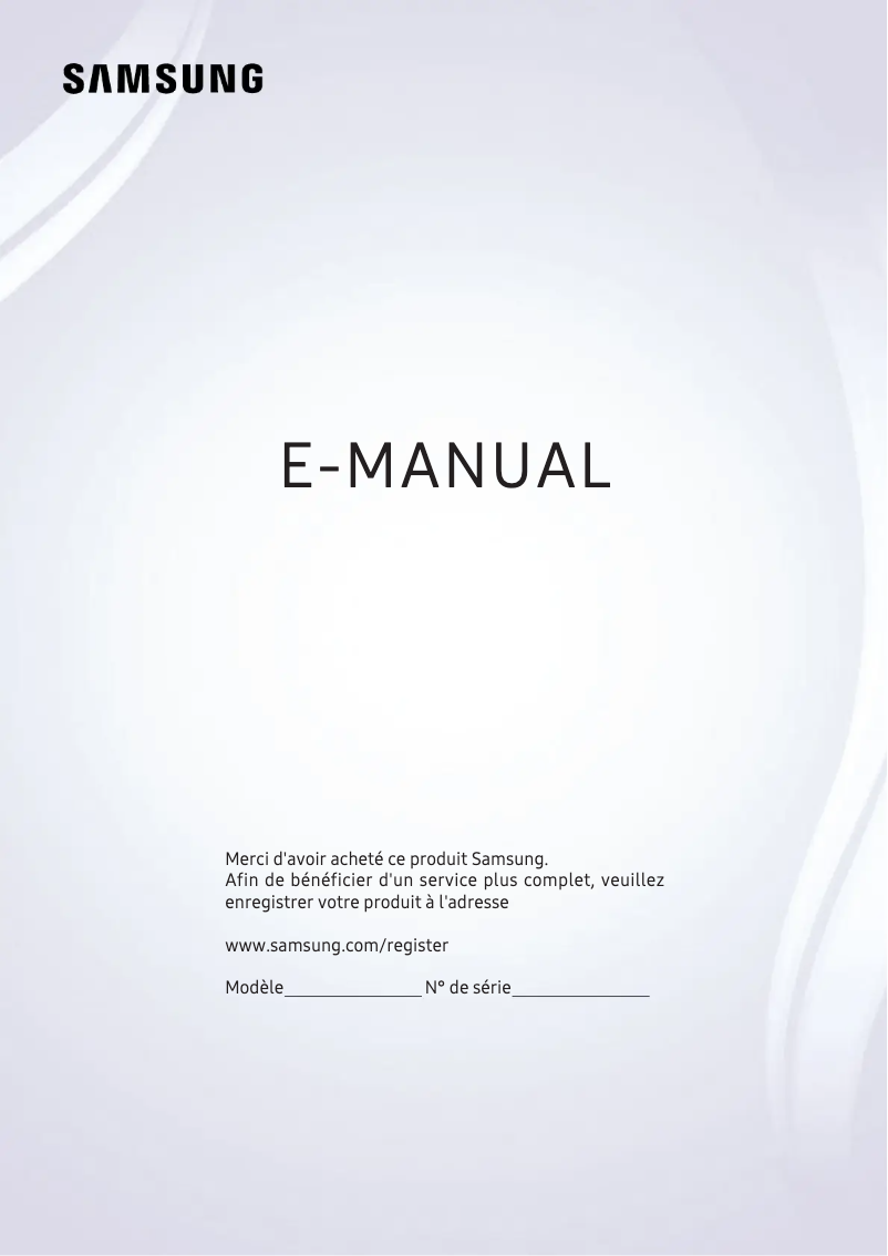 Página 1 del manual Manual de usuario Samsung UE55KU6459