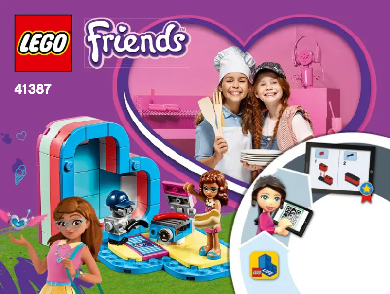 Page 1 de la notice Manuel utilisateur Lego Friends 41387