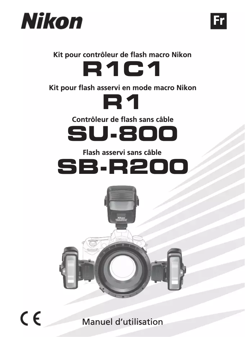 Page 1 de la notice Manuel utilisateur Nikon SB-R200