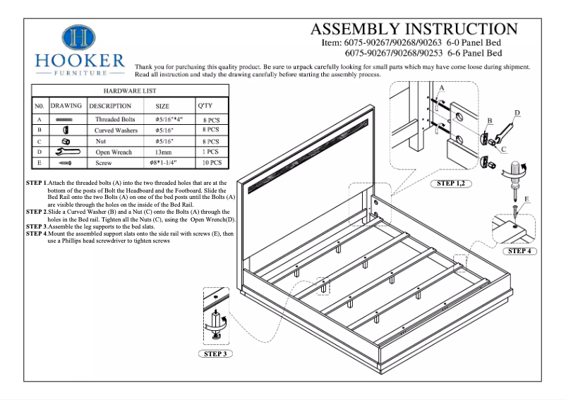 Page 1 de la notice Manuel utilisateur Hooker 6075-90267