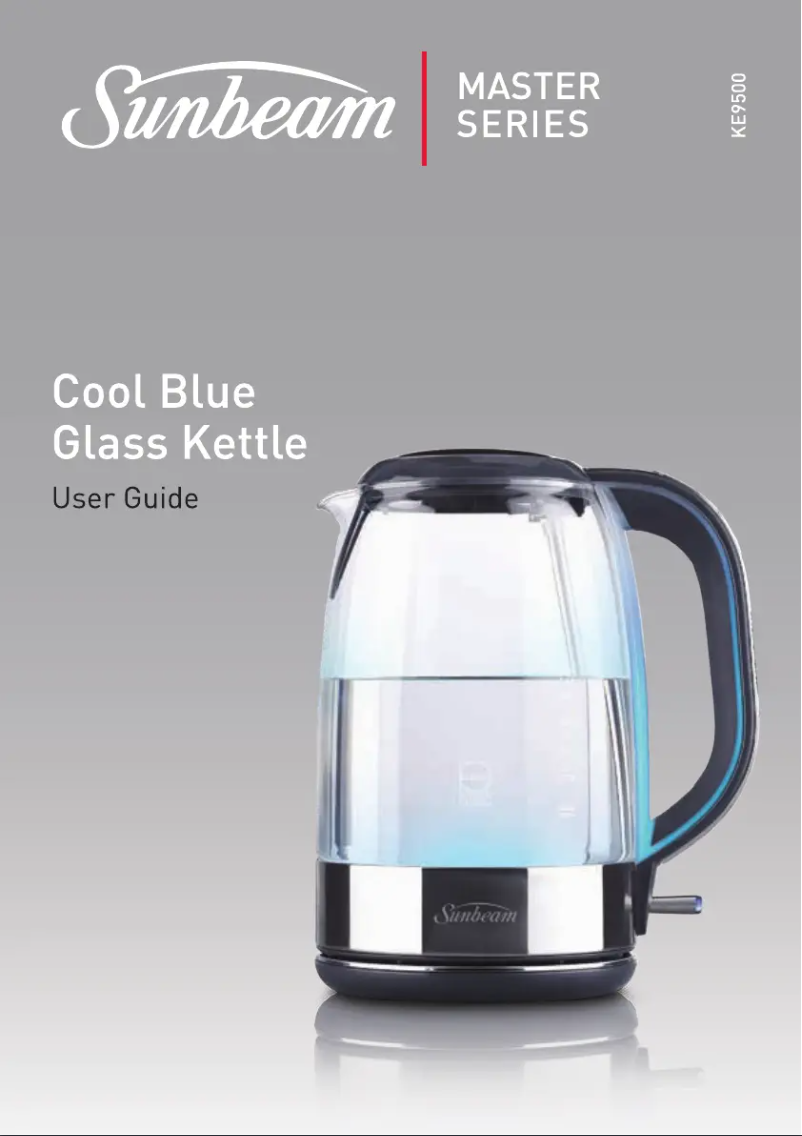 Page 1 de la notice Manuel utilisateur Sunbeam KE9500