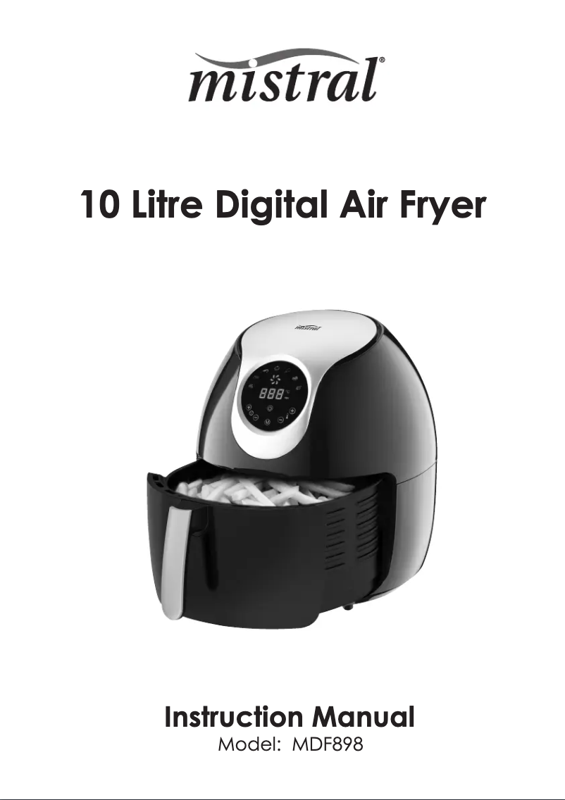 Page 1 of the manual User Manual Mistral MDF898