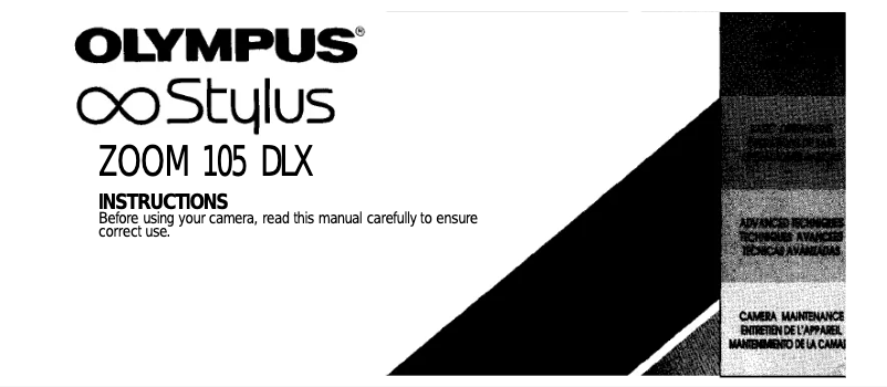 Página 1 del manual Manual de usuario Olympus Stylus Zoom 105