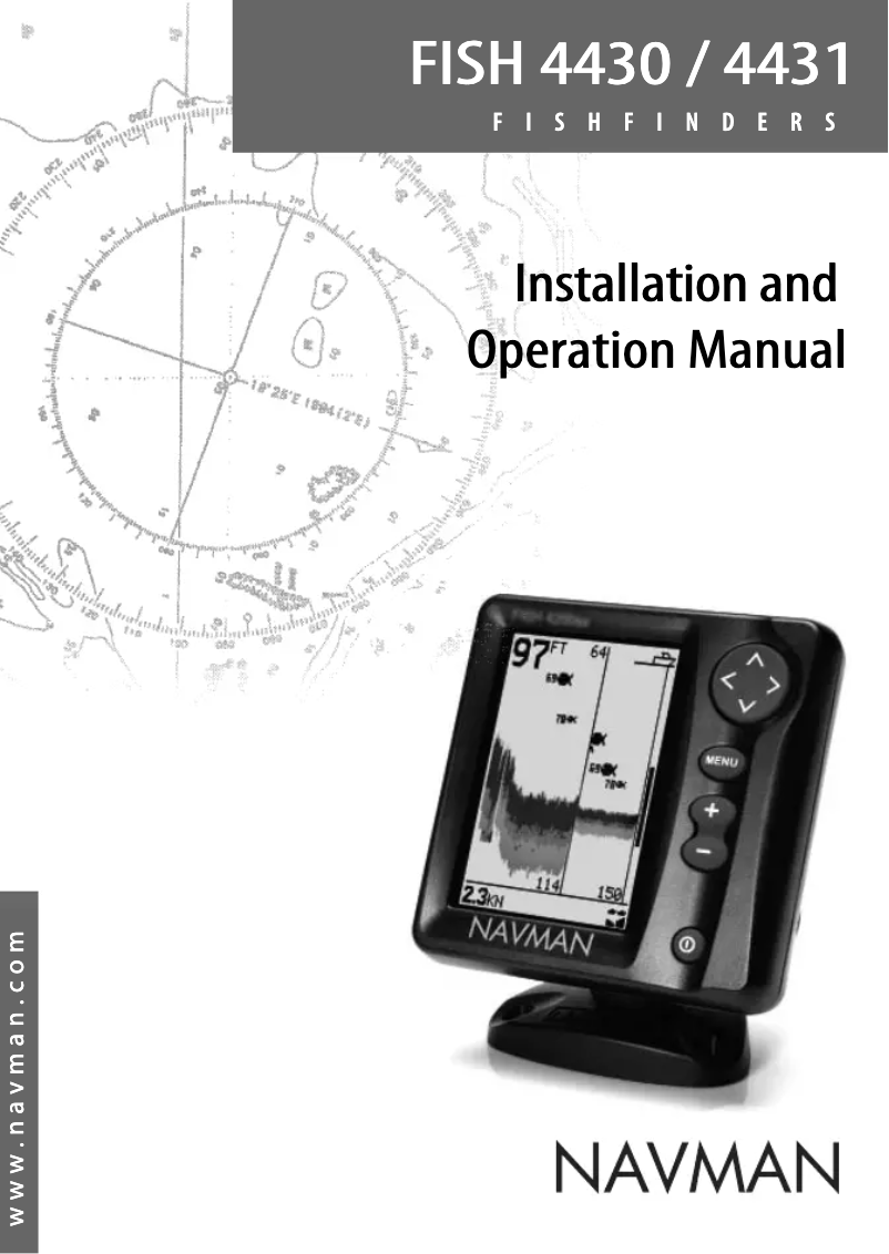 Page 1 de la notice Manuel utilisateur Navman Fish 4430