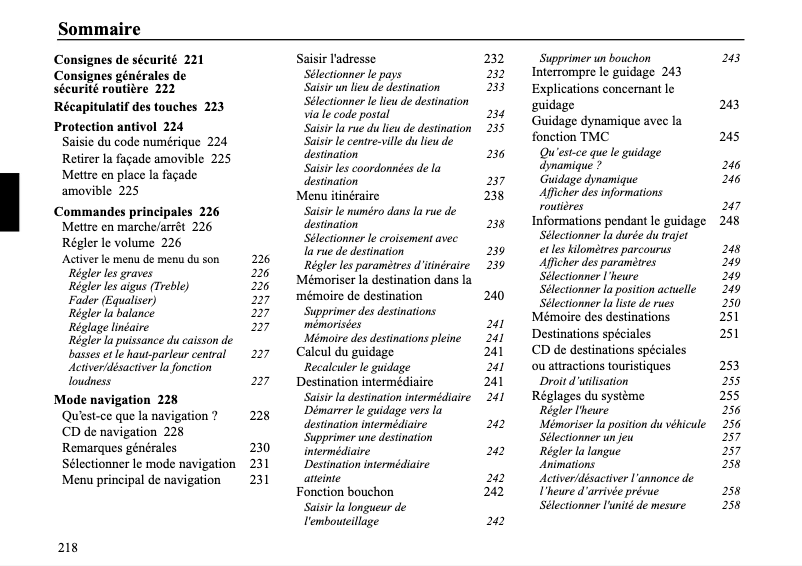 Página 1 del manual Manual de usuario Becker Indianapolis 7925