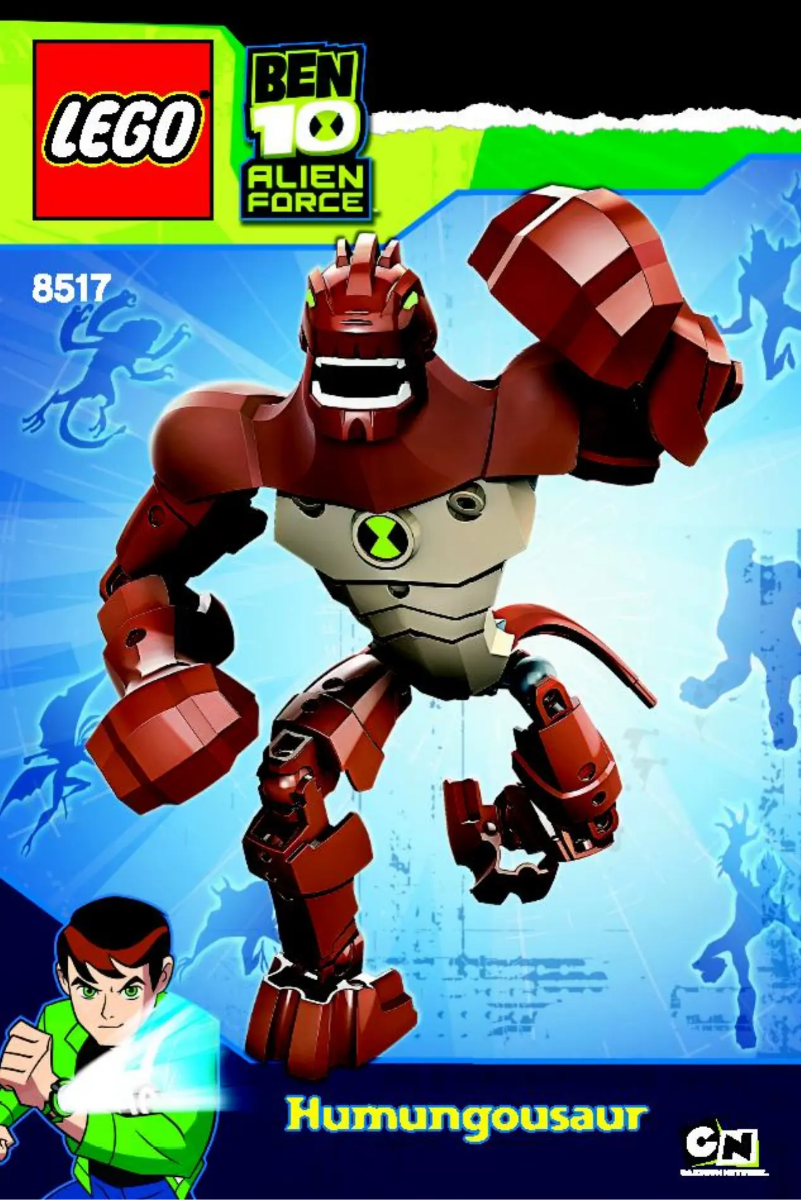 Página 1 del manual Instrucciones visuales Lego Ben 10 8517