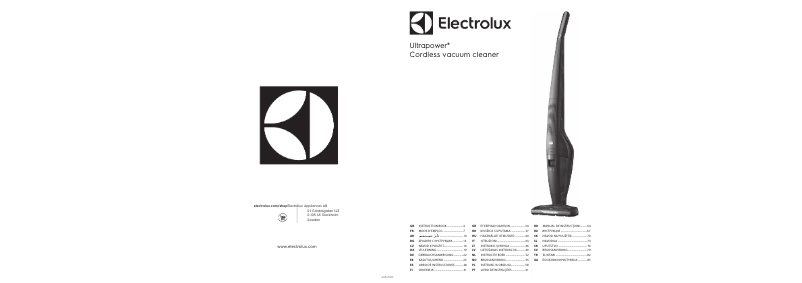 Página 1 del manual Manual de usuario Electrolux EUP86TBM