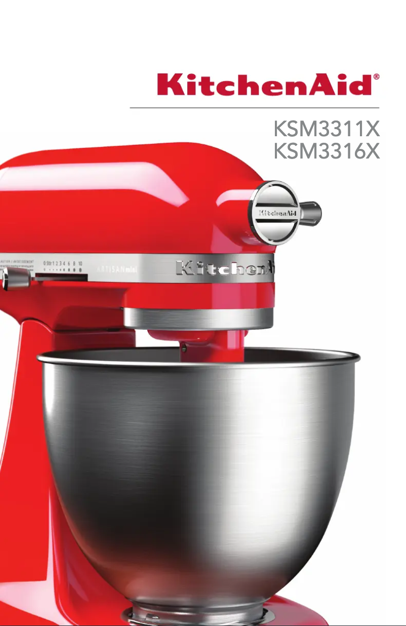 Página 1 del manual Manual de usuario KitchenAid KSM3311XQG