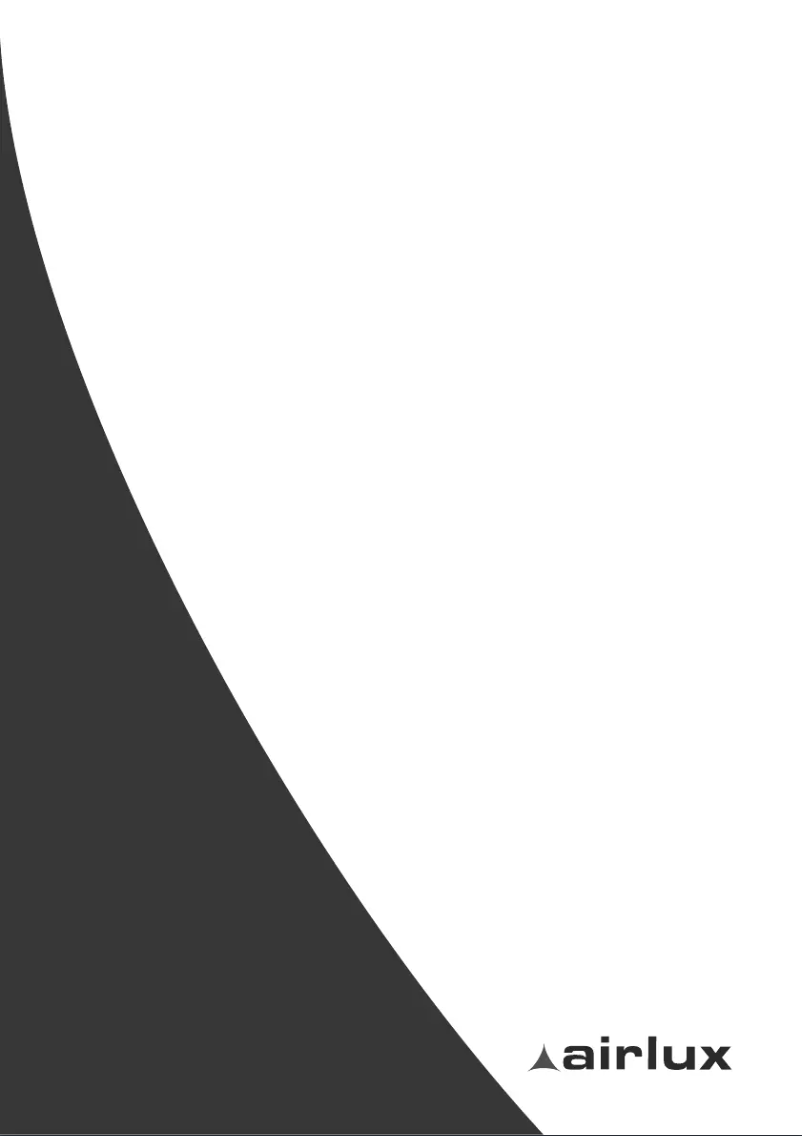 Page 1 de la notice Manuel utilisateur Airlux HGD550SI