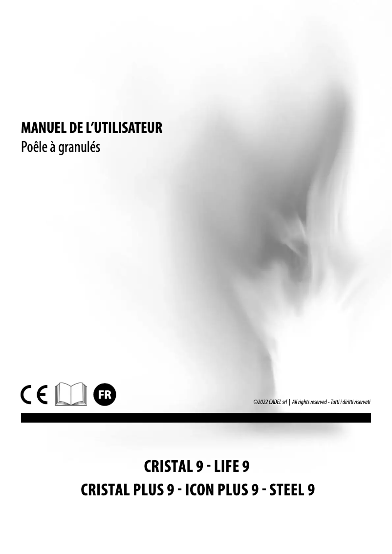 Page 1 de la notice Manuel utilisateur Cadel Cristal 9