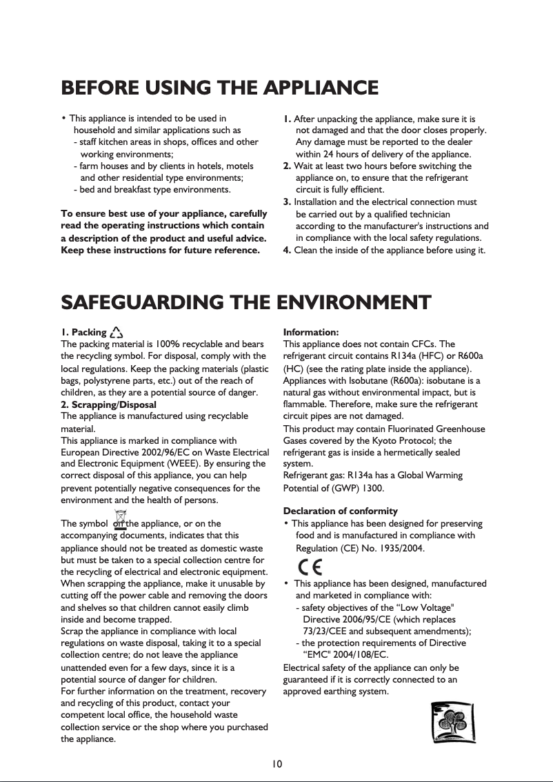 Page 1 de la notice Manuel utilisateur Whirlpool WBA36992 NFC IX