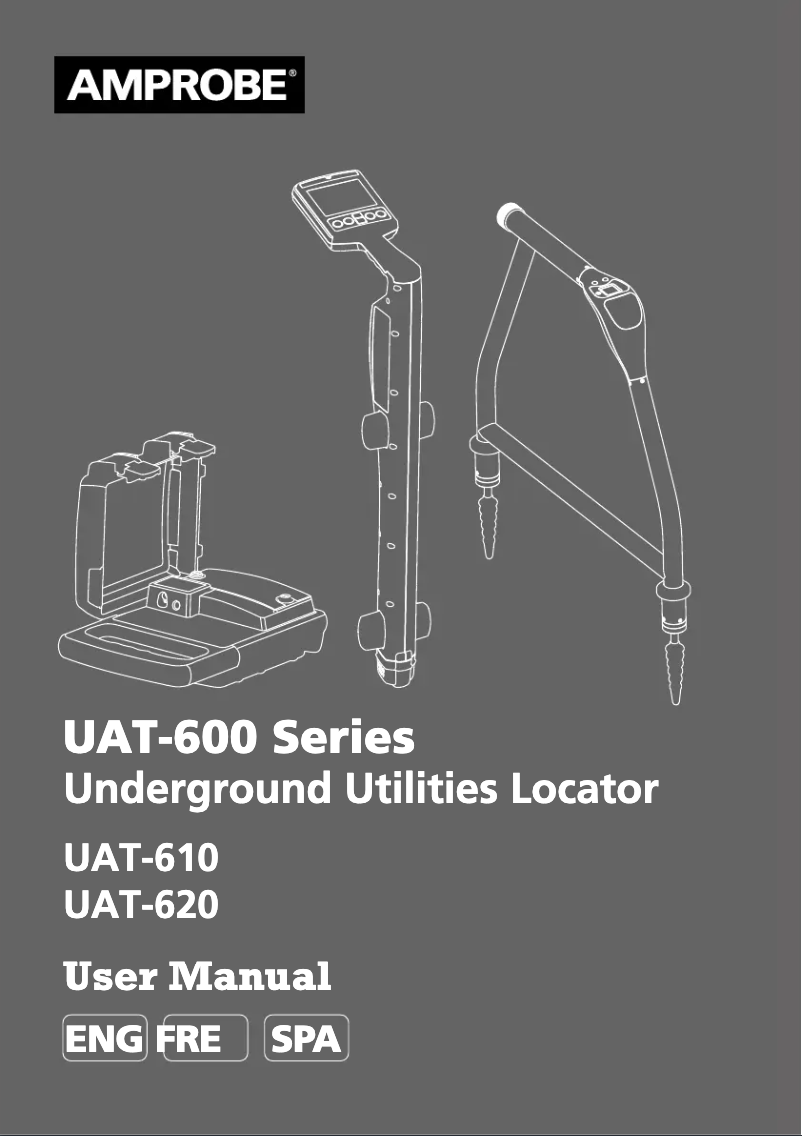 Page 1 of the manual User Manual Amprobe TL-UAT-600