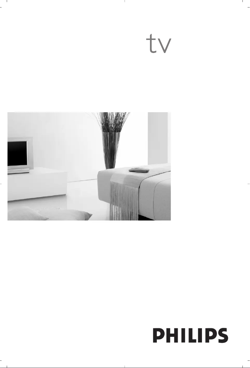 Page n°1 - Manuel utilisateur Philips 21PT5458