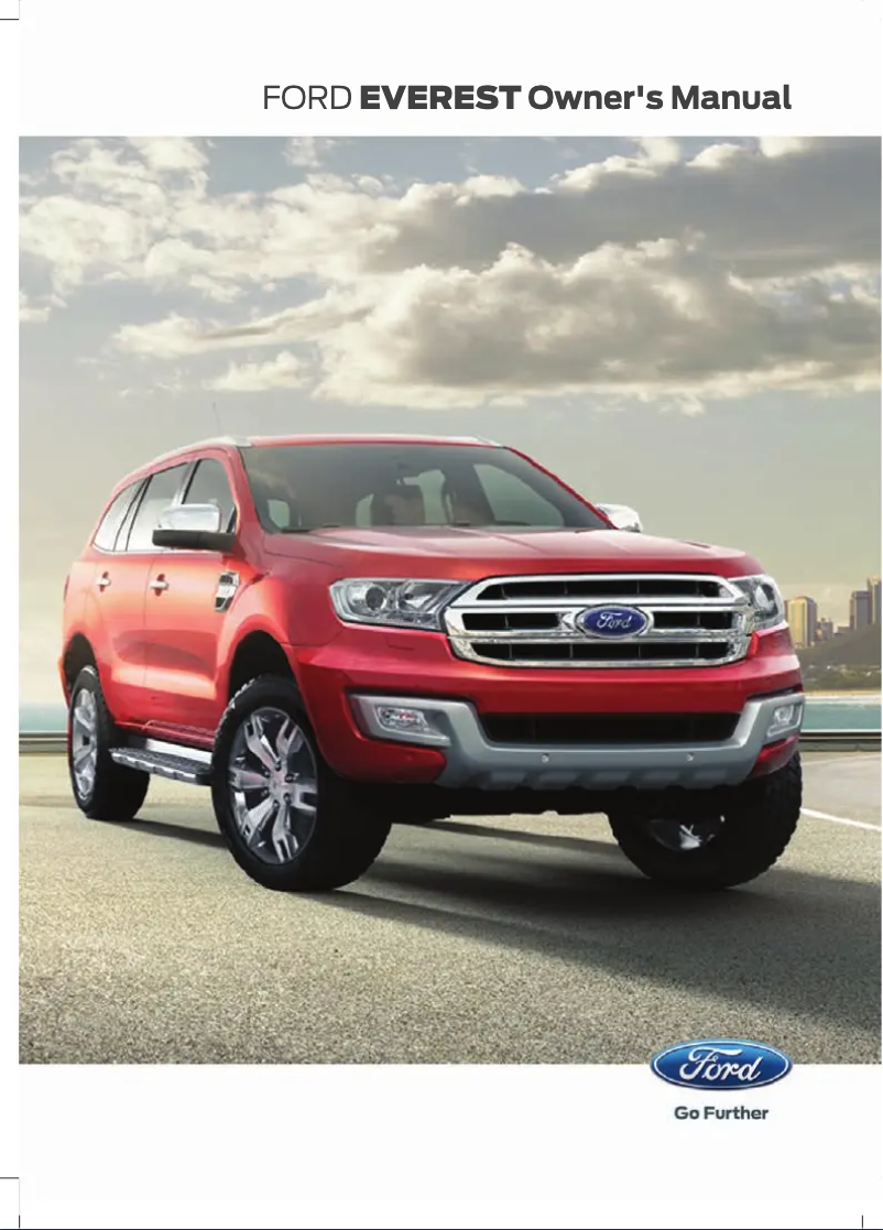 Page 1 de la notice Manuel utilisateur Ford Everest (2015)