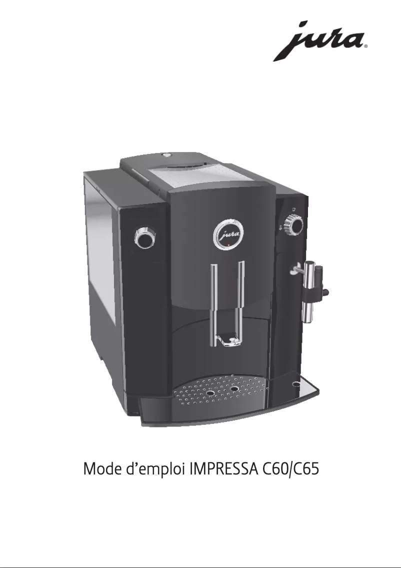 Page 1 de la notice Manuel utilisateur Jura IMPRESSA C60